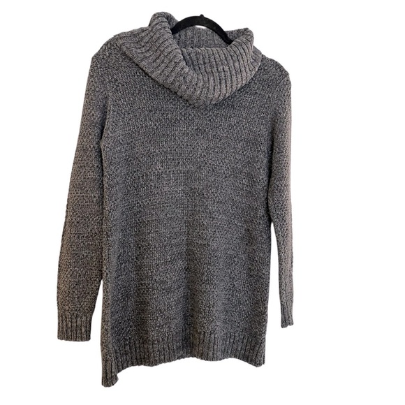 Hilary Radley gray knitted cowl neck sweater Size M - Picture 7 of 11